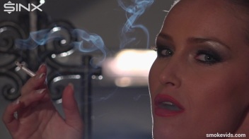 Blonde Tease Coyly Smoking Screencap 44 on www.sinx.com