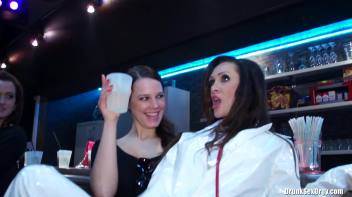 Staff Party Part 3 - Lesbian Edit Screencap 119 on www.sinx.com