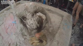 8 Chicks Messy Wrestling: Muddy, Nasty, And Ready For A Triple Babe Free For All! Action Cam Footage! Screencap 9 on www.sinx.com