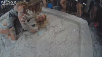 8 Chicks Messy Wrestling: Muddy, Nasty, And Ready For A Triple Babe Free For All! Action Cam Footage! Screencap 2 on www.sinx.com