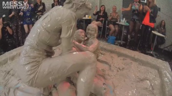 8 Chicks Messy Wrestling: Muddy, Nasty, And Ready For A Triple Babe Free For All! Action Cam Footage! Screencap 23 on www.sinx.com