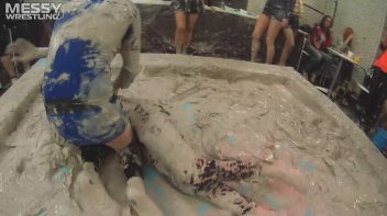 8 Chicks Messy Wrestling: Muddy, Nasty, And Ready For A Triple Babe Free For All! Action Cam Footage! Screencap 27 on www.sinx.com