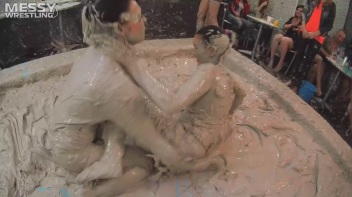 8 Chicks Messy Wrestling: Muddy, Nasty, And Ready For A Triple Babe Free For All! Action Cam Footage! Screencap 35 on www.sinx.com