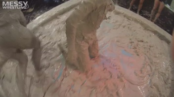 8 Chicks Messy Wrestling: Muddy, Nasty, And Ready For A Triple Babe Free For All! Action Cam Footage! Screencap 36 on www.sinx.com