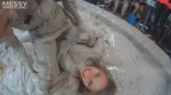 8 Chicks Messy Wrestling: Muddy, Nasty, And Ready For A Triple Babe Free For All! Action Cam Footage! Screencap 4 on www.sinx.com
