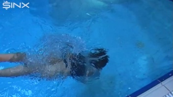 Gorgeous Models Get Wet For The Gym Guys! Screencap 15 on www.sinx.com