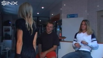 Gorgeous Models Get Wet For The Gym Guys! Screencap 29 on www.sinx.com