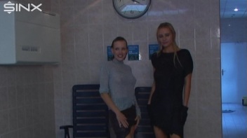 Gorgeous Models Get Wet For The Gym Guys! Screencap 45 on www.sinx.com