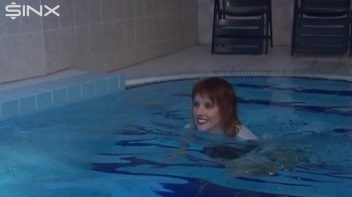 Gorgeous Models Get Wet For The Gym Guys! Screencap 9 on www.sinx.com