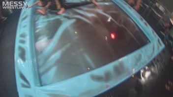 Messy Wrestling: Stylish, Feisty, And Ready To Rock That Oil!  4 Action Cam Battles With 8 Crazy Babes!! Screencap 37 on www.sinx.com