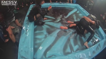 Messy Wrestling: Stylish, Feisty, And Ready To Rock That Oil!  4 Action Cam Battles With 8 Crazy Babes!! Screencap 42 on www.sinx.com