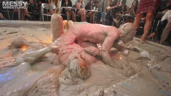 Muddy Wrestling: Bride Battle Screencap 87 on www.sinx.com