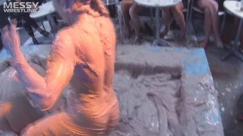 Muddy Wrestling: Bride Battle Screencap 91 on www.sinx.com