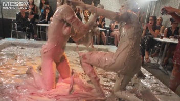 Muddy Wrestling: Bride Battle Screencap 96 on www.sinx.com