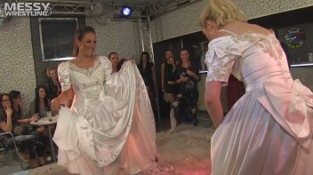 Muddy Wrestling: Bride Battle Screencap 10 on www.sinx.com