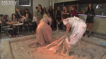 Muddy Wrestling: Bride Battle Screencap 18 on www.sinx.com