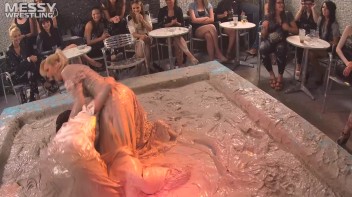 Muddy Wrestling: Bride Battle Screencap 20 on www.sinx.com