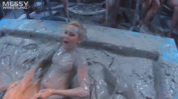 Muddy Wrestling: Bride Battle Screencap 31 on www.sinx.com