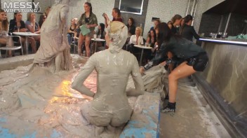 Muddy Wrestling: Bride Battle Screencap 36 on www.sinx.com