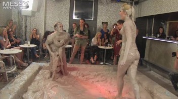 Muddy Wrestling: Bride Battle Screencap 41 on www.sinx.com