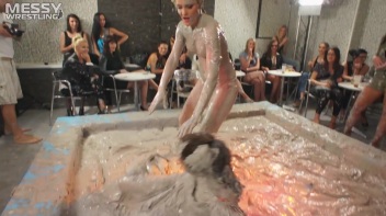 Muddy Wrestling: Bride Battle Screencap 42 on www.sinx.com