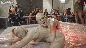 Muddy Wrestling: Bride Battle Screencap 44 on www.sinx.com