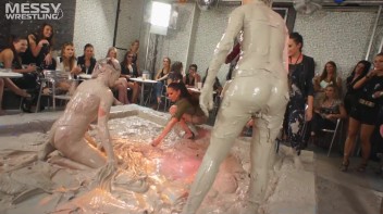 Muddy Wrestling: Bride Battle Screencap 46 on www.sinx.com