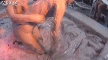 Muddy Wrestling: Bride Battle Screencap 77 on www.sinx.com