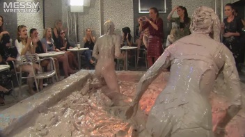 Muddy Wrestling: Bride Battle Screencap 80 on www.sinx.com