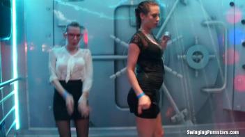 After Work Orgy Rampage Part 2 - Lesbo Cam Screencap 99 on www.sinx.com