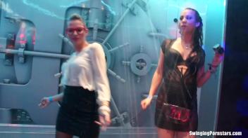 After Work Orgy Rampage Part 2 - Lesbo Cam Screencap 100 on www.sinx.com