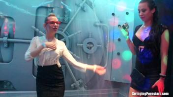 After Work Orgy Rampage Part 2 - Lesbo Cam Screencap 101 on www.sinx.com