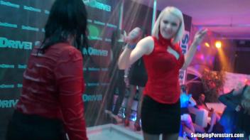 After Work Orgy Rampage Part 2 - Lesbo Cam Screencap 14 on www.sinx.com