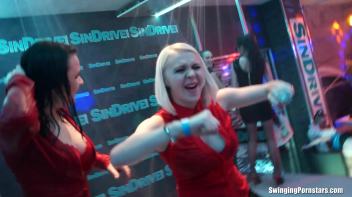 After Work Orgy Rampage Part 2 - Lesbo Cam Screencap 15 on www.sinx.com