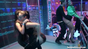 After Work Orgy Rampage Part 2 - Lesbo Cam Screencap 19 on www.sinx.com