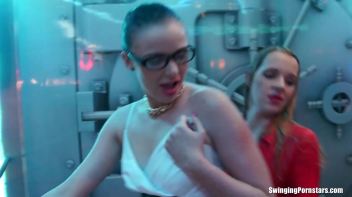 After Work Orgy Rampage Part 2 - Lesbo Cam Screencap 49 on www.sinx.com