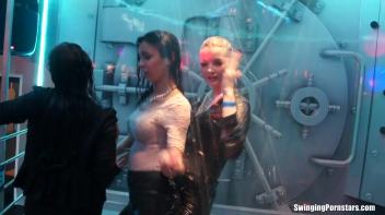 After Work Orgy Rampage Part 2 - Lesbo Cam Screencap 64 on www.sinx.com