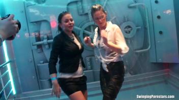 After Work Orgy Rampage Part 2 - Lesbo Cam Screencap 83 on www.sinx.com