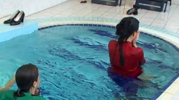 Pool Fun For Satin Clad Babes Screencap 57 on www.sinx.com