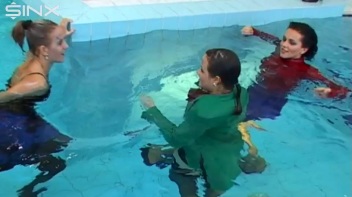 Pool Fun For Satin Clad Babes Screencap 60 on www.sinx.com