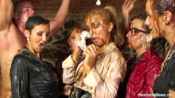 Creamy Dinner Party Fuck Fling Part 2 Screencap 119 on www.sinx.com