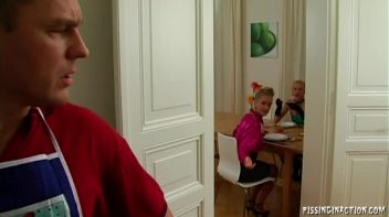 Boiling Up Some Piss Heat In The Kitchen Screencap 1 on www.sinx.com