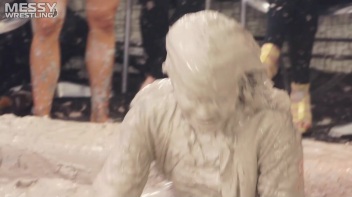 Messy Wrestling: Two Splat-Tastic Battles Leave The Audience Ravaged By Mud! Screencap 87 on www.sinx.com