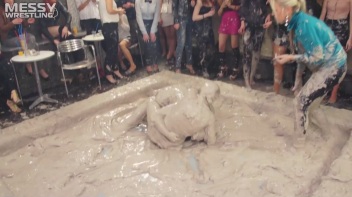 Messy Wrestling: Two Splat-Tastic Battles Leave The Audience Ravaged By Mud! Screencap 90 on www.sinx.com