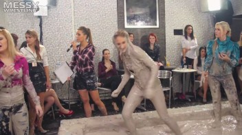 Messy Wrestling: Two Splat-Tastic Battles Leave The Audience Ravaged By Mud! Screencap 15 on www.sinx.com