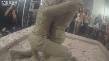 Messy Wrestling: Two Splat-Tastic Battles Leave The Audience Ravaged By Mud! Screencap 23 on www.sinx.com