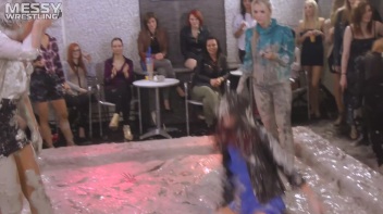 Messy Wrestling: Two Splat-Tastic Battles Leave The Audience Ravaged By Mud! Screencap 42 on www.sinx.com