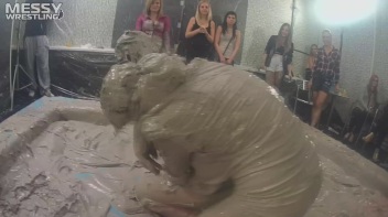 Messy Wrestling: Two Splat-Tastic Battles Leave The Audience Ravaged By Mud! Screencap 48 on www.sinx.com