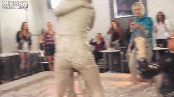 Messy Wrestling: Two Splat-Tastic Battles Leave The Audience Ravaged By Mud! Screencap 54 on www.sinx.com