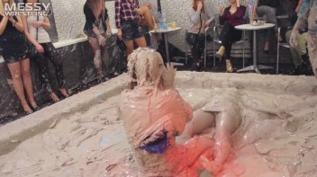 Messy Wrestling: Two Splat-Tastic Battles Leave The Audience Ravaged By Mud! Screencap 57 on www.sinx.com